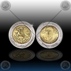 MEHIKA 5 Pesos 2010 "Miguel Hidalgo y Costilla"